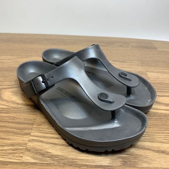 Birkenstock Shoes - Birkenstock Gizeh Eva Thong Sandal Anthracite Gray Size 41 US Womens 10 Mens 8